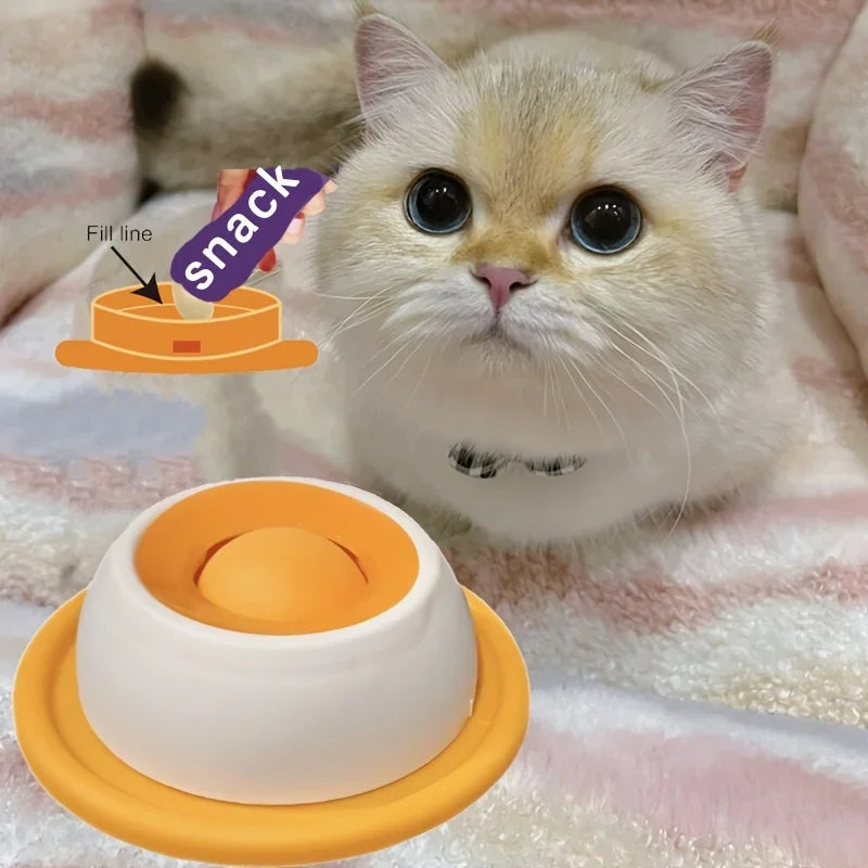 Lick Toys For Pets Interactive Cat Toys Slow Feeder Food Dispenser For Puppy Training Enrichment Cat Feeding Crate Accessory