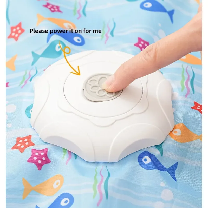 Cat Toys Interactive Hide and Seek Cat Toy with Mouse Squeaky Motion Activated Moving Concealed Feathers Kitten Teaser Toy