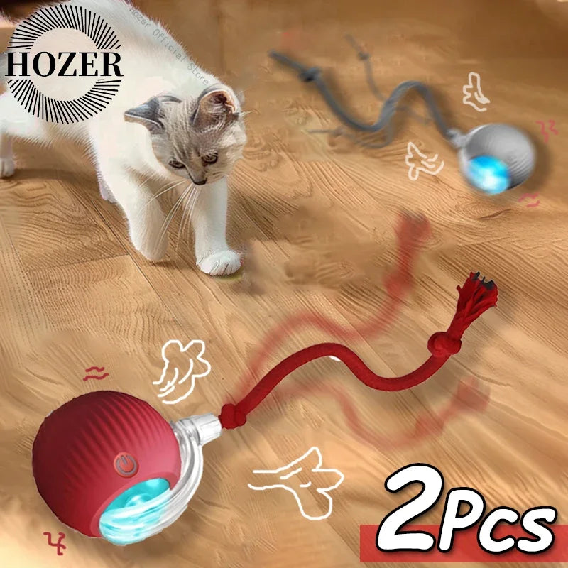 Automatic rolling ball toy